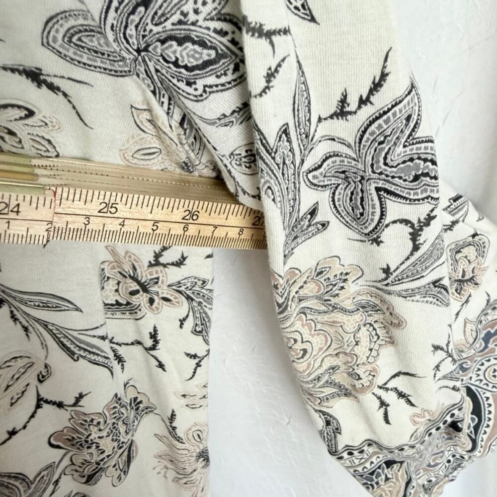 Lucky Brand Boho Paisley Print Top Women’s Size 3X - Picture 5 of 6